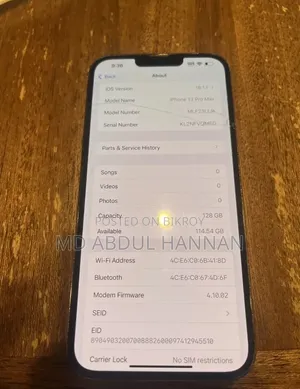 Apple iPhone 13 Pro Max 128 GB