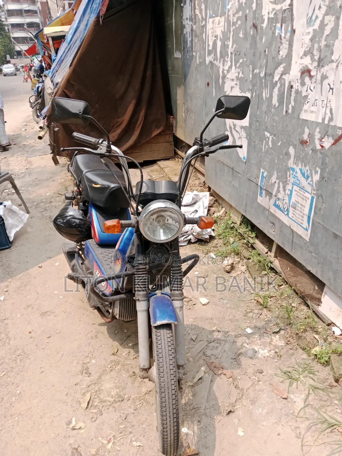 TVS XL 100 2022 Blue