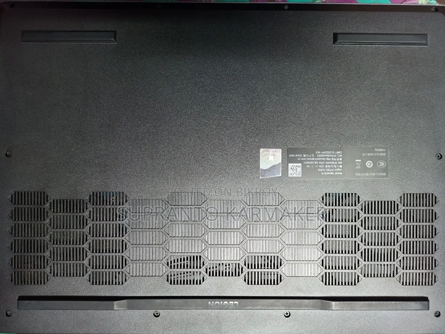 New Laptop Lenovo Legion 5 16GB AMD Ryzen 7 SSD 512GB