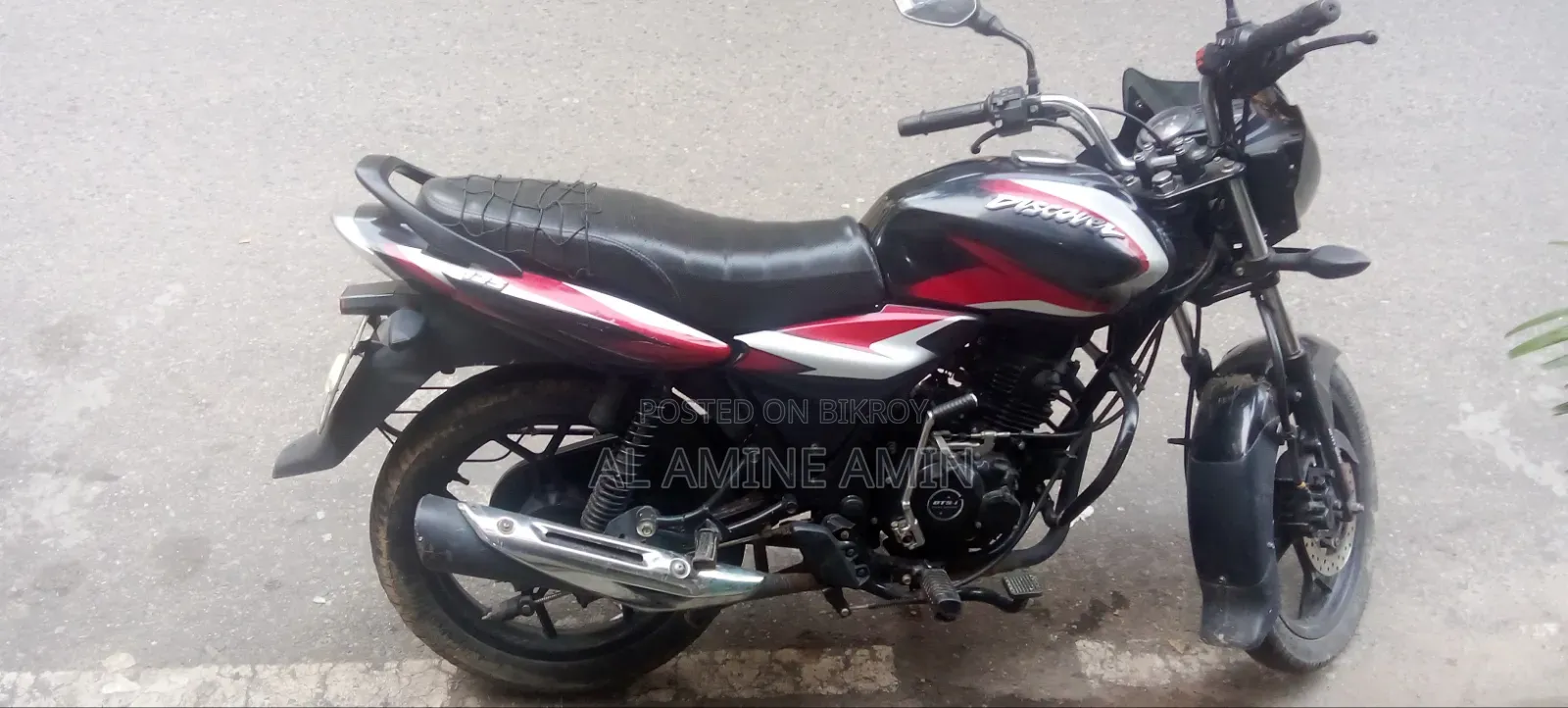 Bajaj Discover 125 2023 Black