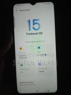 Vivo Y18 128 GB Bronze