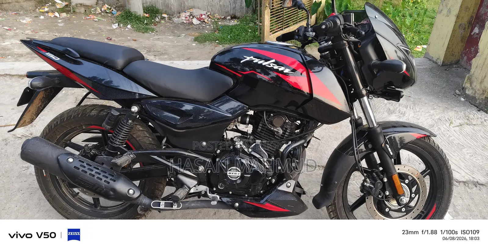 Bajaj Pulsar 150 2025 Black