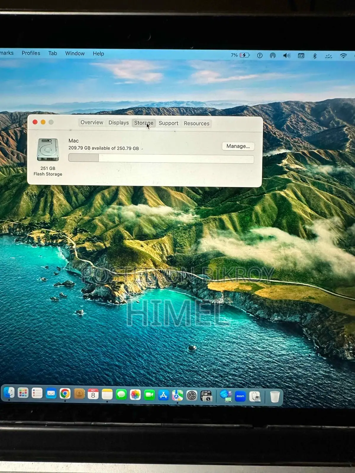 Laptop Apple MacBook Pro 2015 8GB Intel Core I5 SSD 128GB