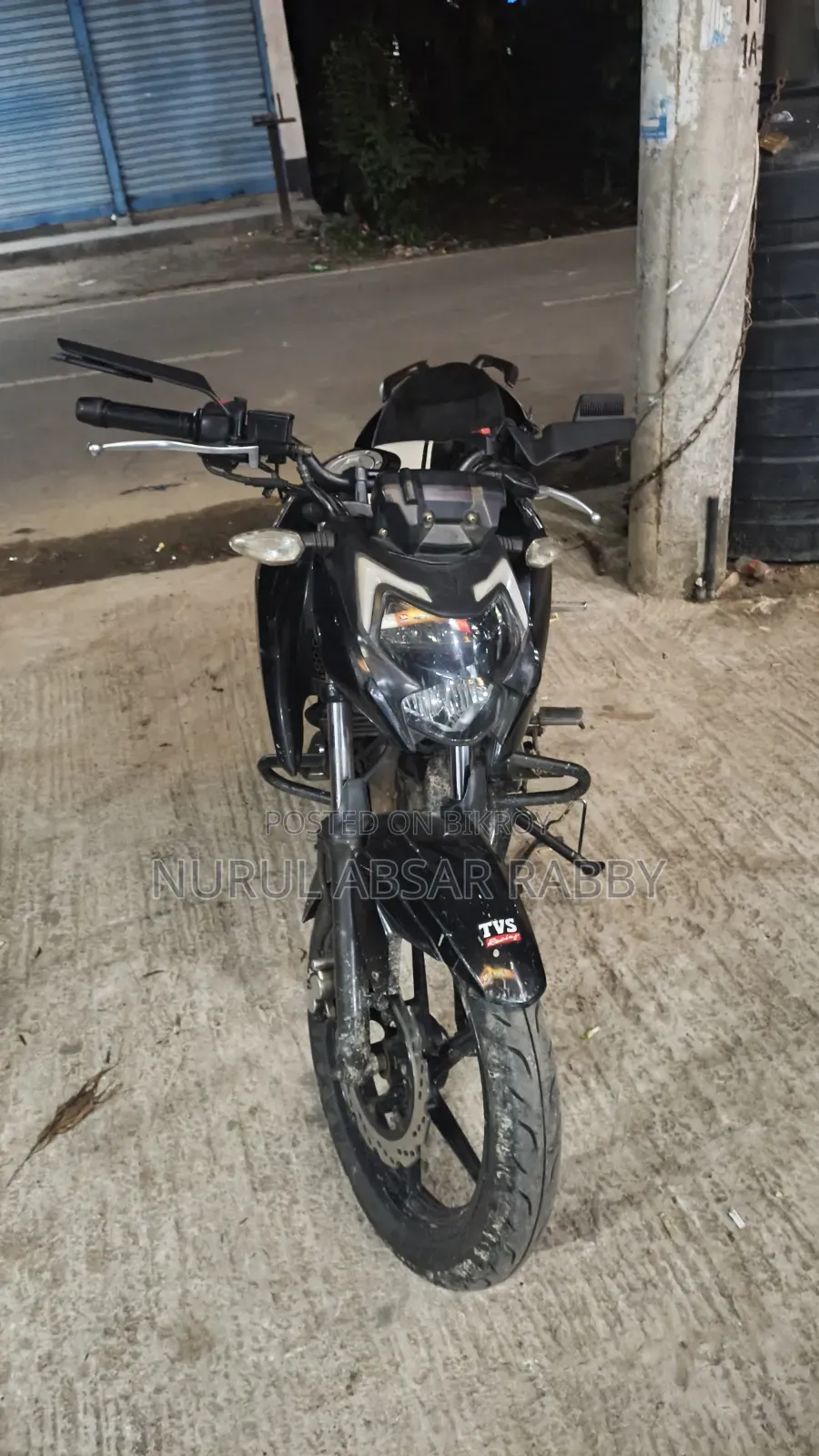 টিভিএস অ্যাপাচি ১৬০ ৪ভি ২০২১ ব্ল্যাক