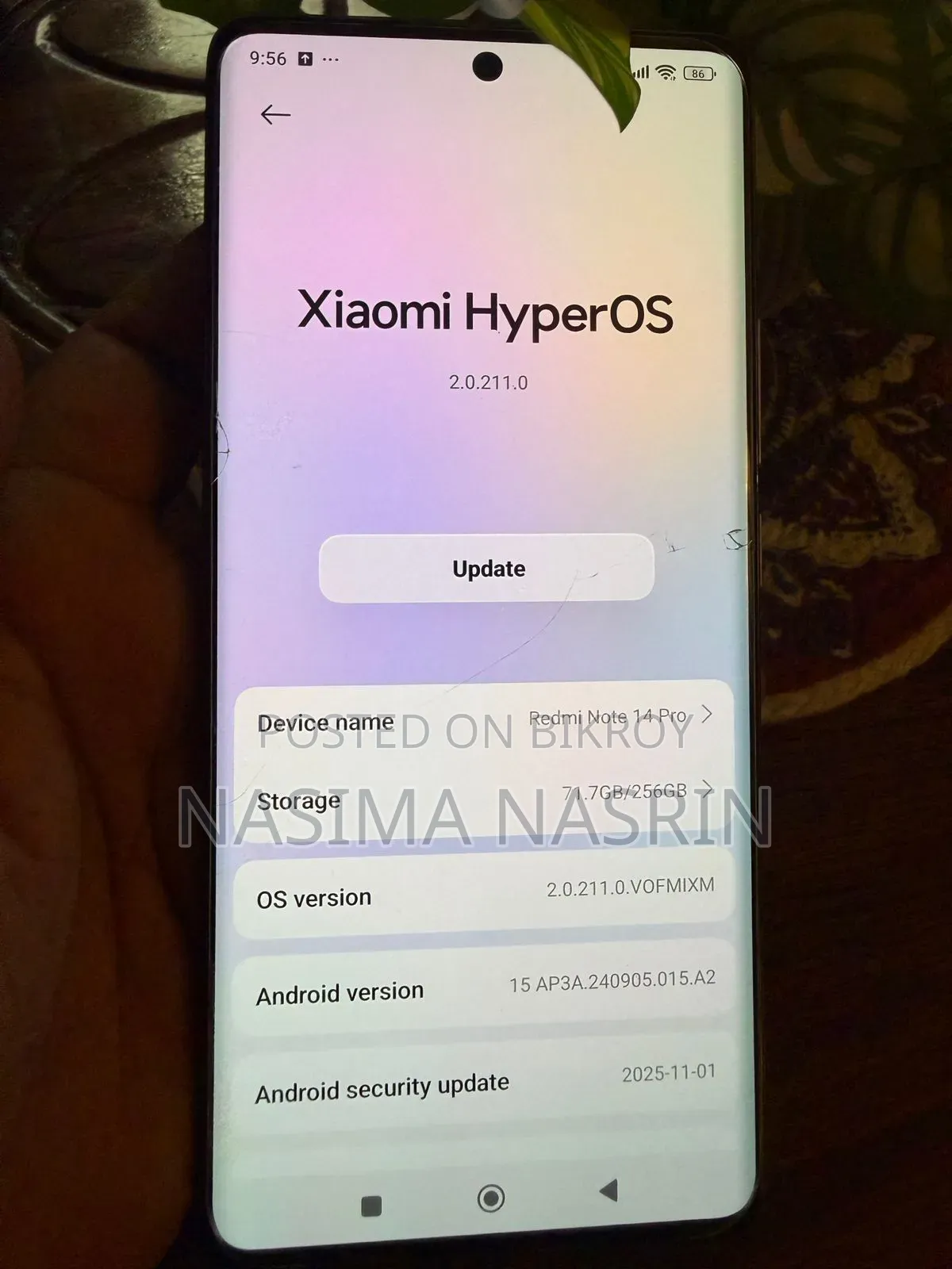 New Realme 14 Pro 128 GB Blue