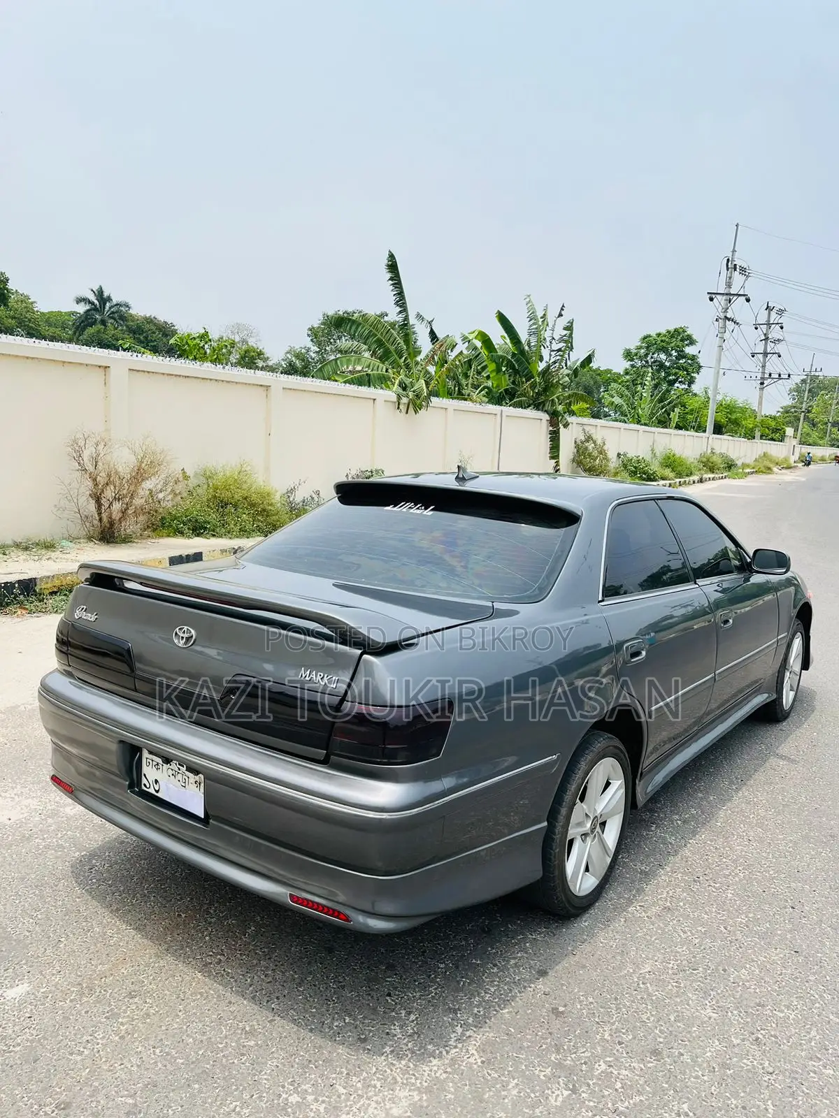 Toyota Mark II 2.0 (X80) 1996 Gray