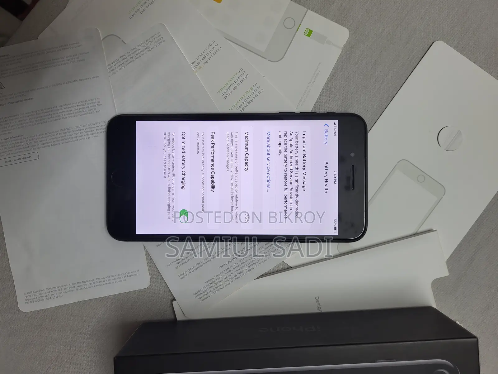 Apple iPhone 7 Plus 32 GB Black