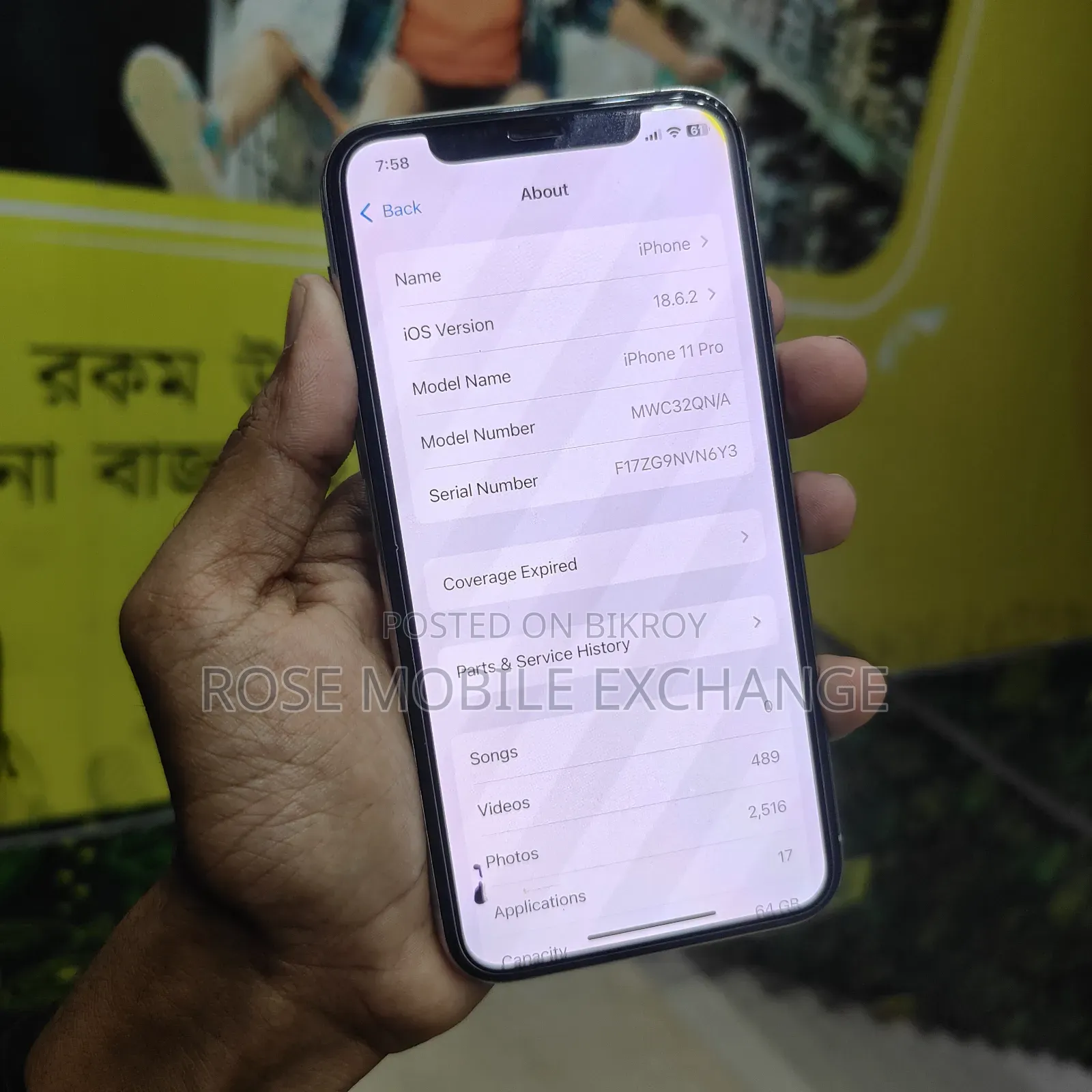 Apple iPhone 11 Pro 64 GB Rose Gold