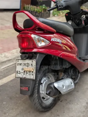 Mahindra Gusto 125 2014 Red