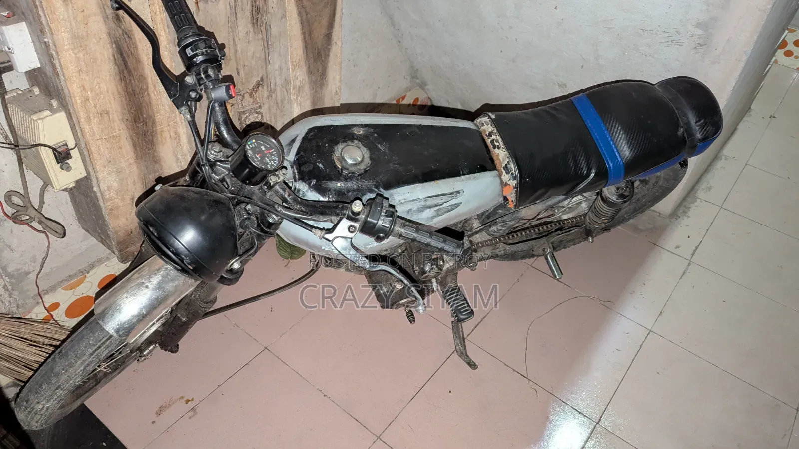 Motorcycle 2015 White