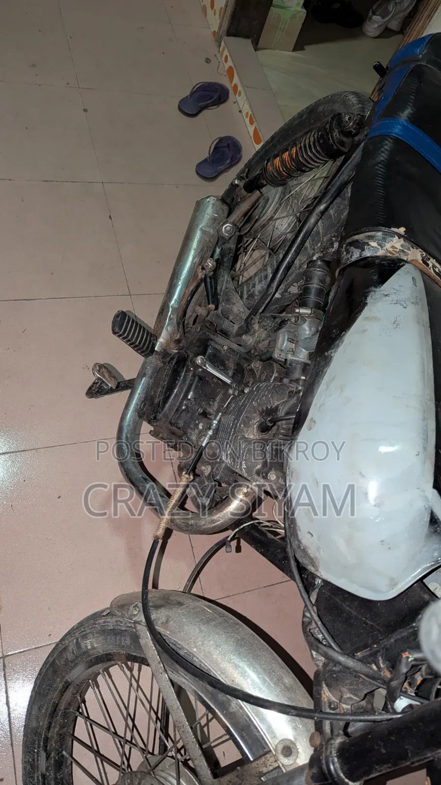 Motorcycle 2015 White