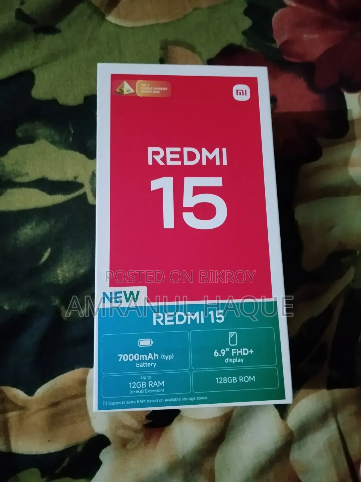 New Xiaomi Redmi 15 128 GB Purple
