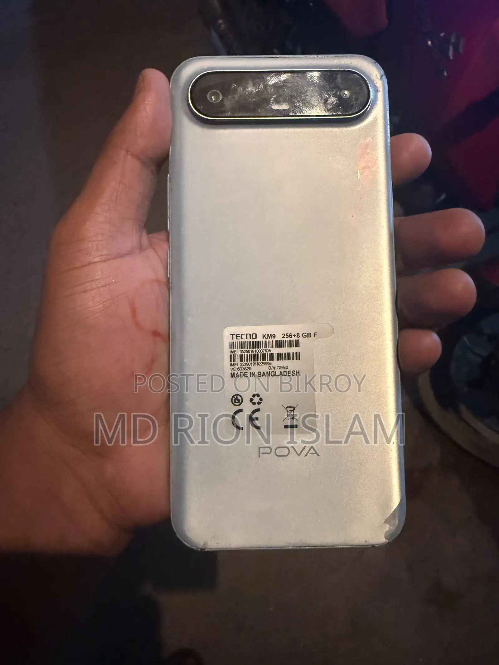 Tecno Pova 5G 128 GB White