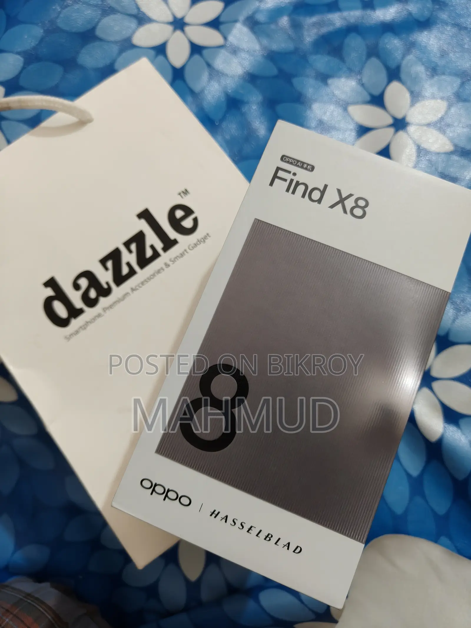 নতুন Oppo Find X8 ২৫৬ জিবি ব্লু