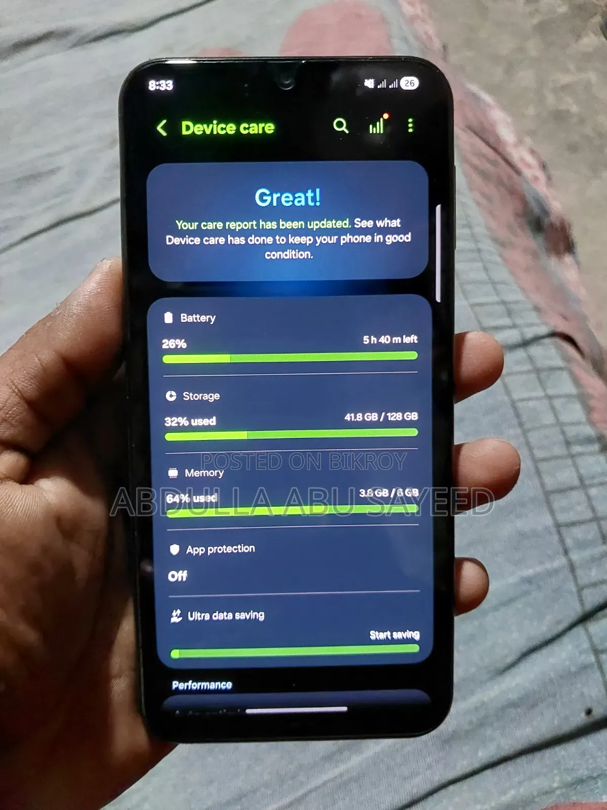 Samsung Galaxy F34 128 GB Black