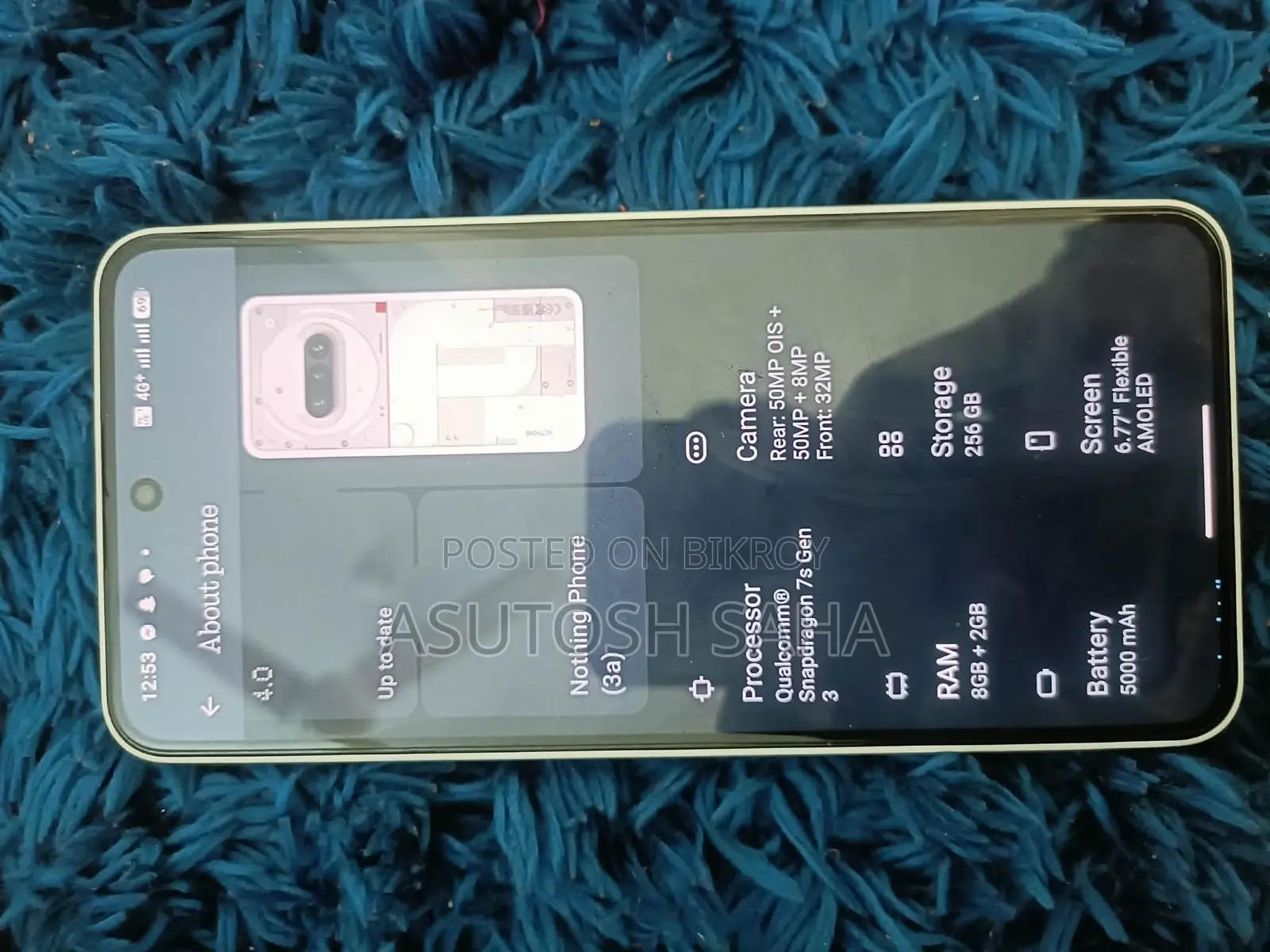 Nothing Phone 3a 256 GB White