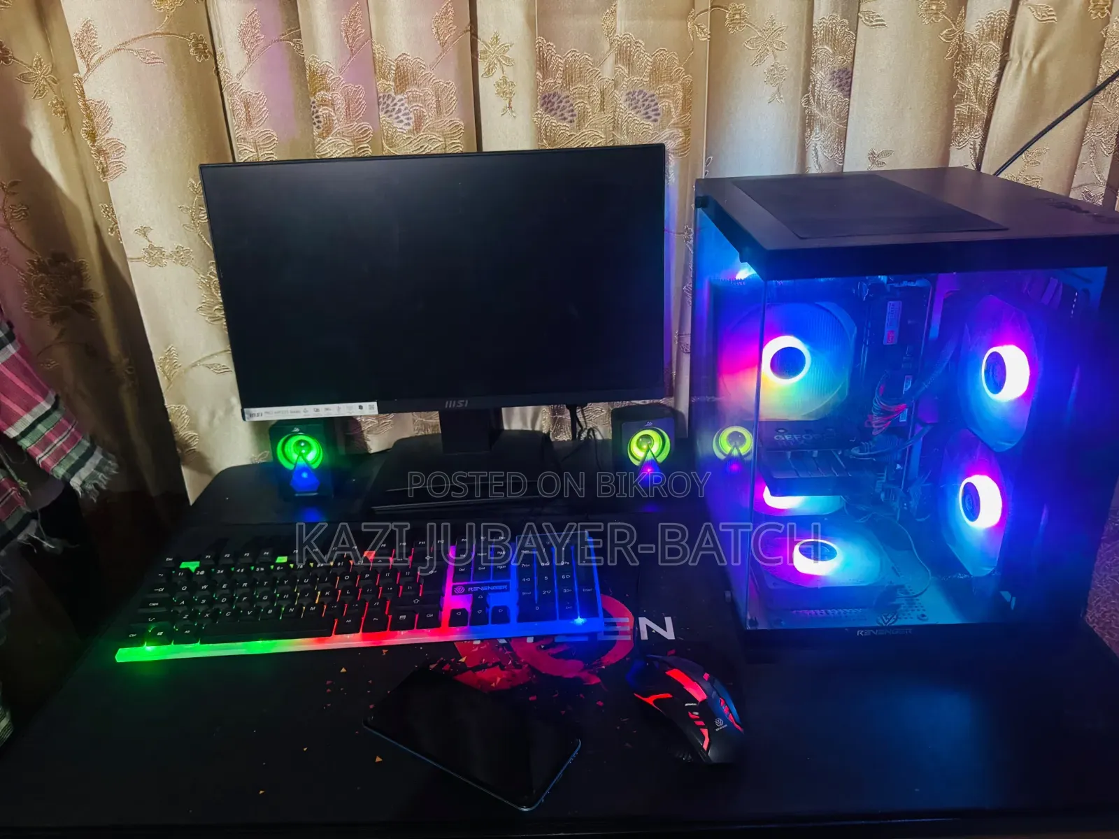 Desktop Computer 16GB AMD Ryzen 7 SSD 250GB