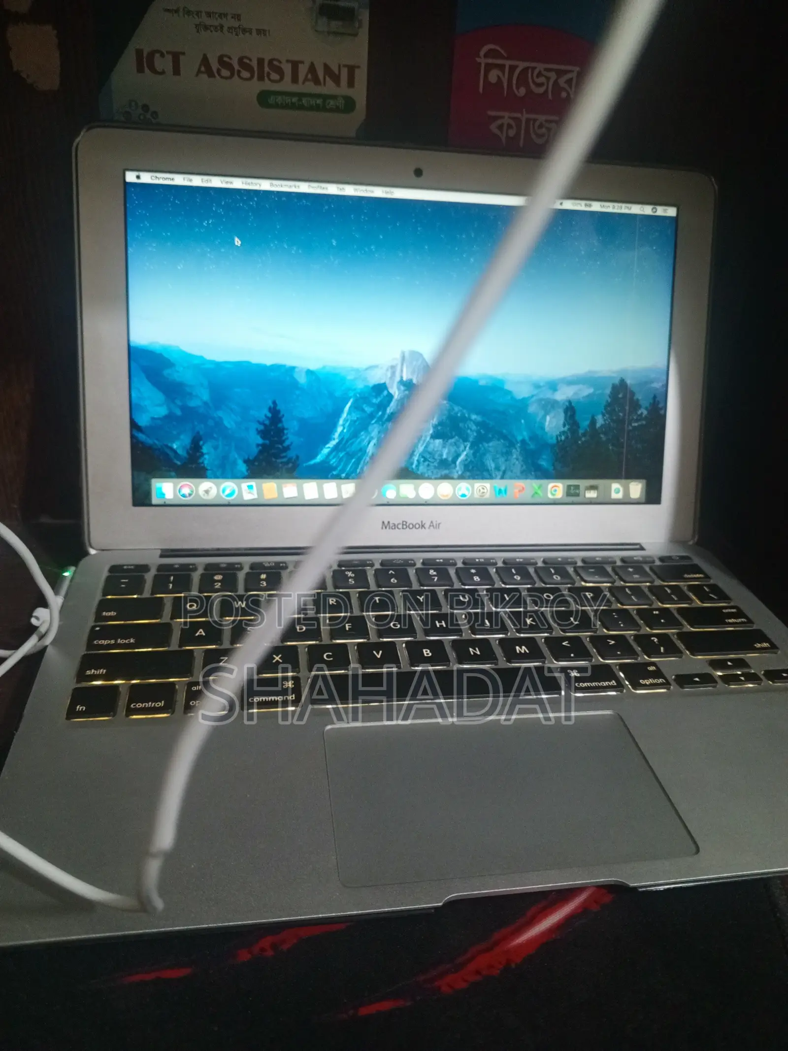 Laptop Apple MacBook Air 2011 2GB Intel Core I5 SSD 128GB