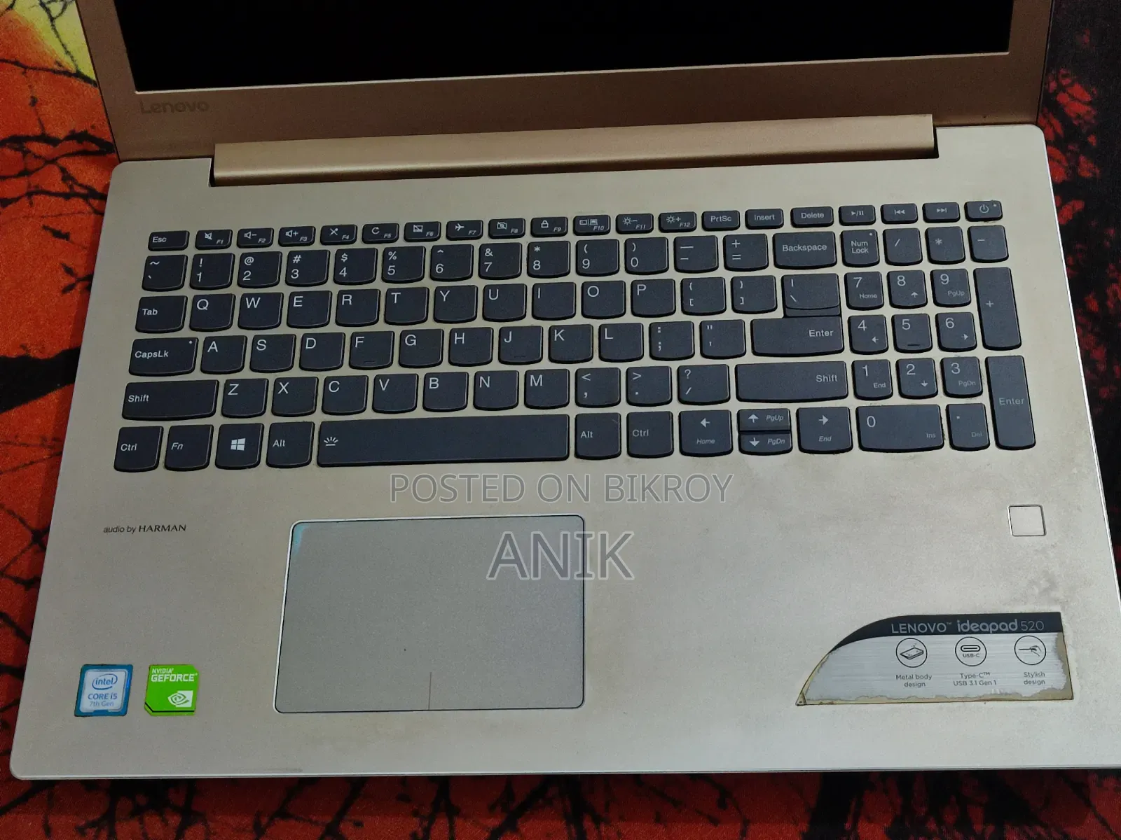 Laptop Lenovo IdeaPad 520 8GB Intel Core i5 HDD 1T