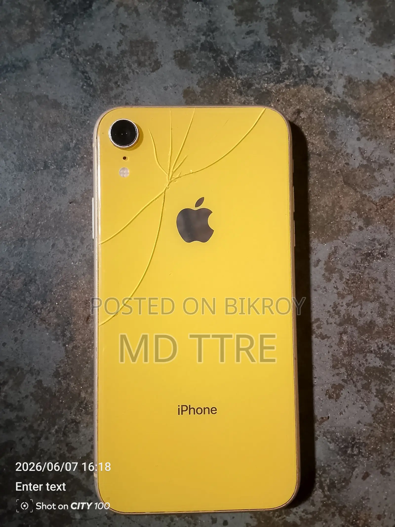 Apple iPhone XR 64 GB Yellow