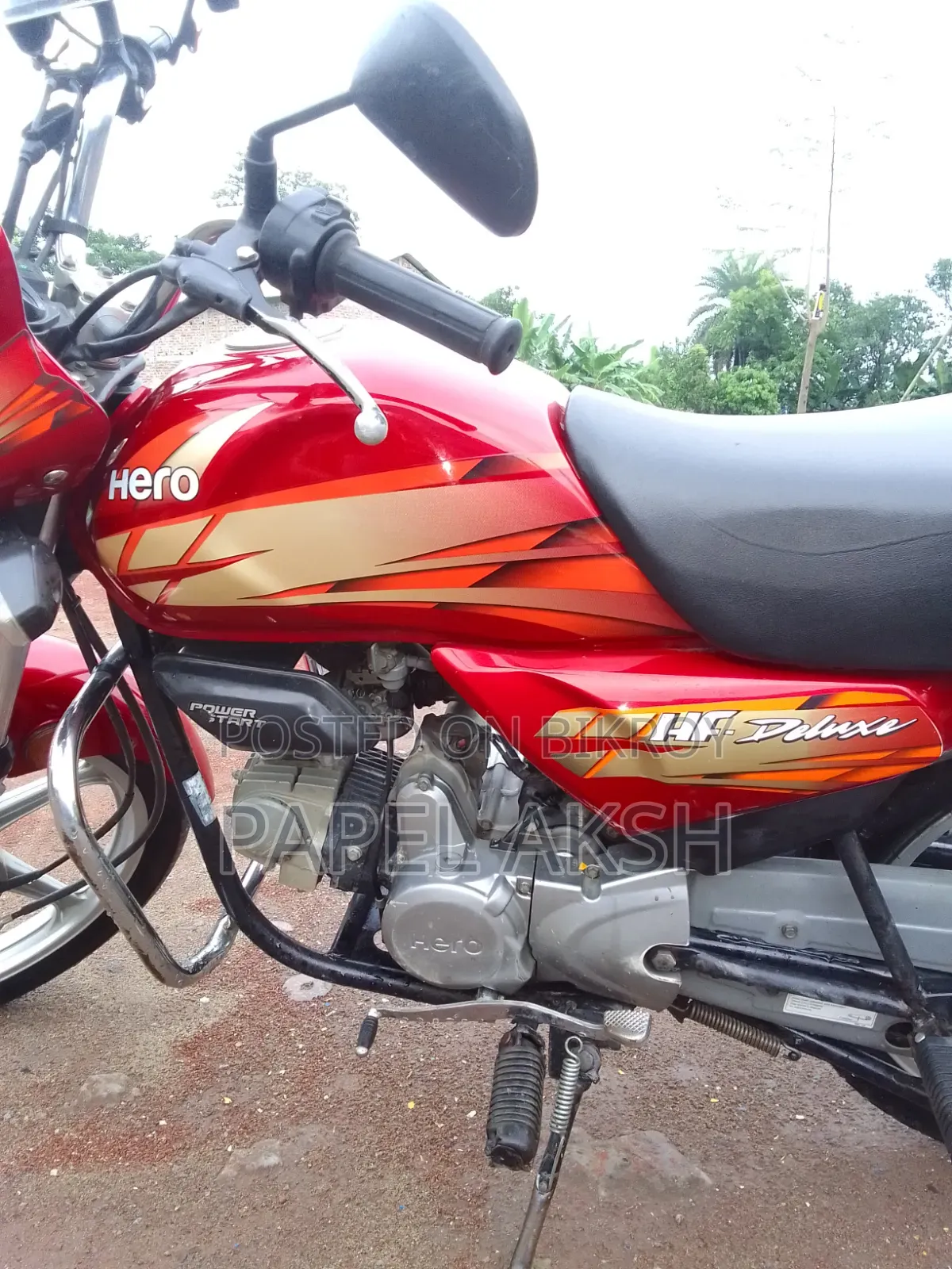 হিরো এইচএফ ডিলাক্স ২০১৮ রেড