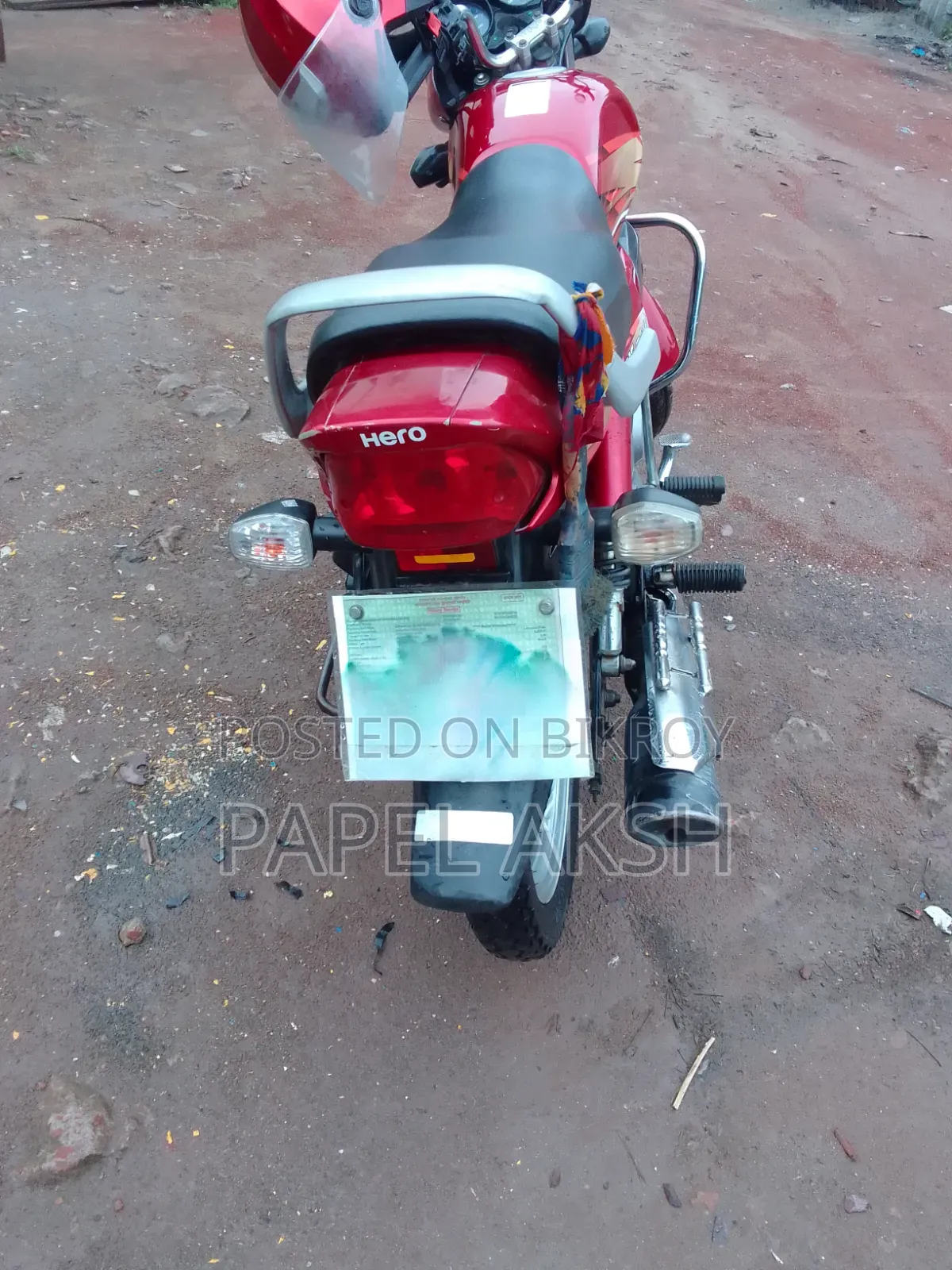 হিরো এইচএফ ডিলাক্স ২০১৮ রেড