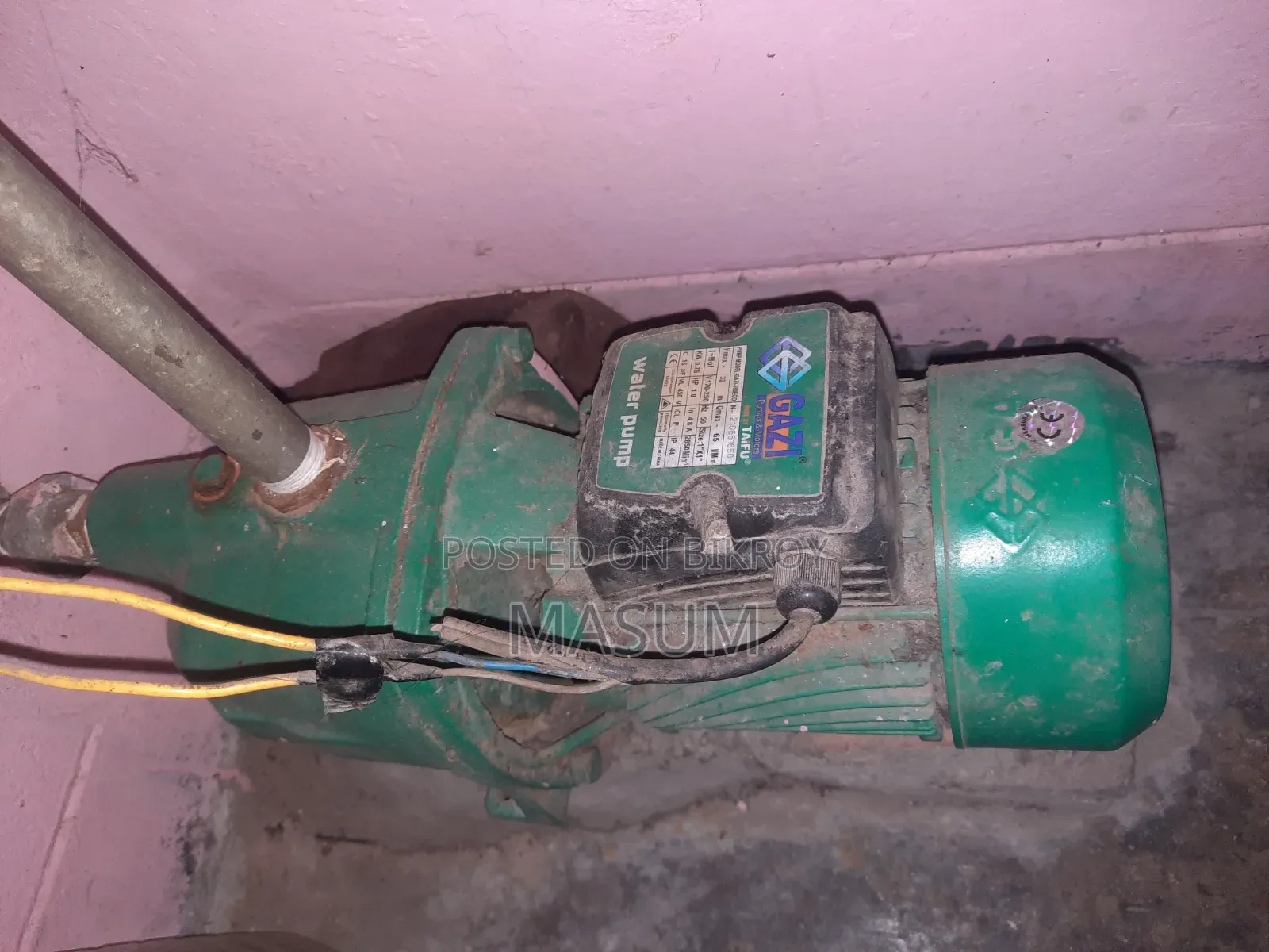 গাজী পানির পাম্প (মোটর) ১ ঘোড়া