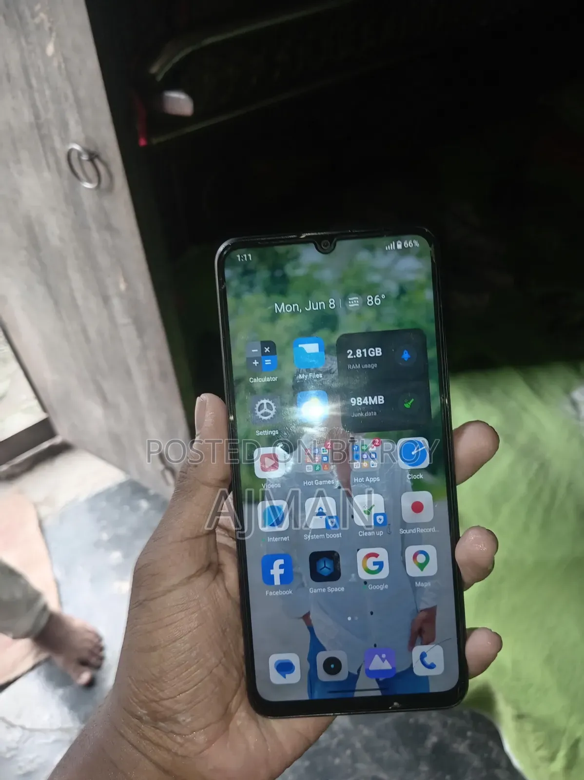 Realme Note 60 128 GB Black