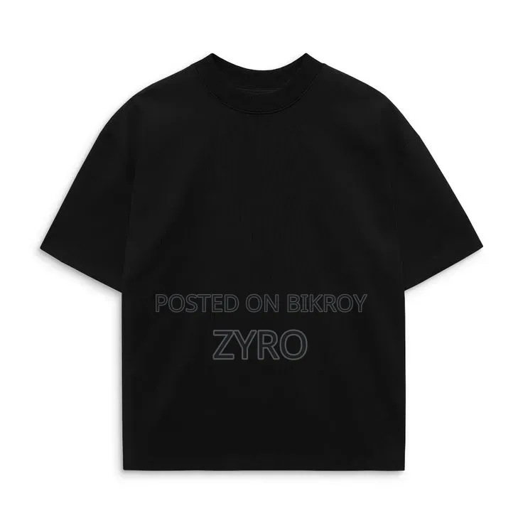 Simple Black T Shirt.
