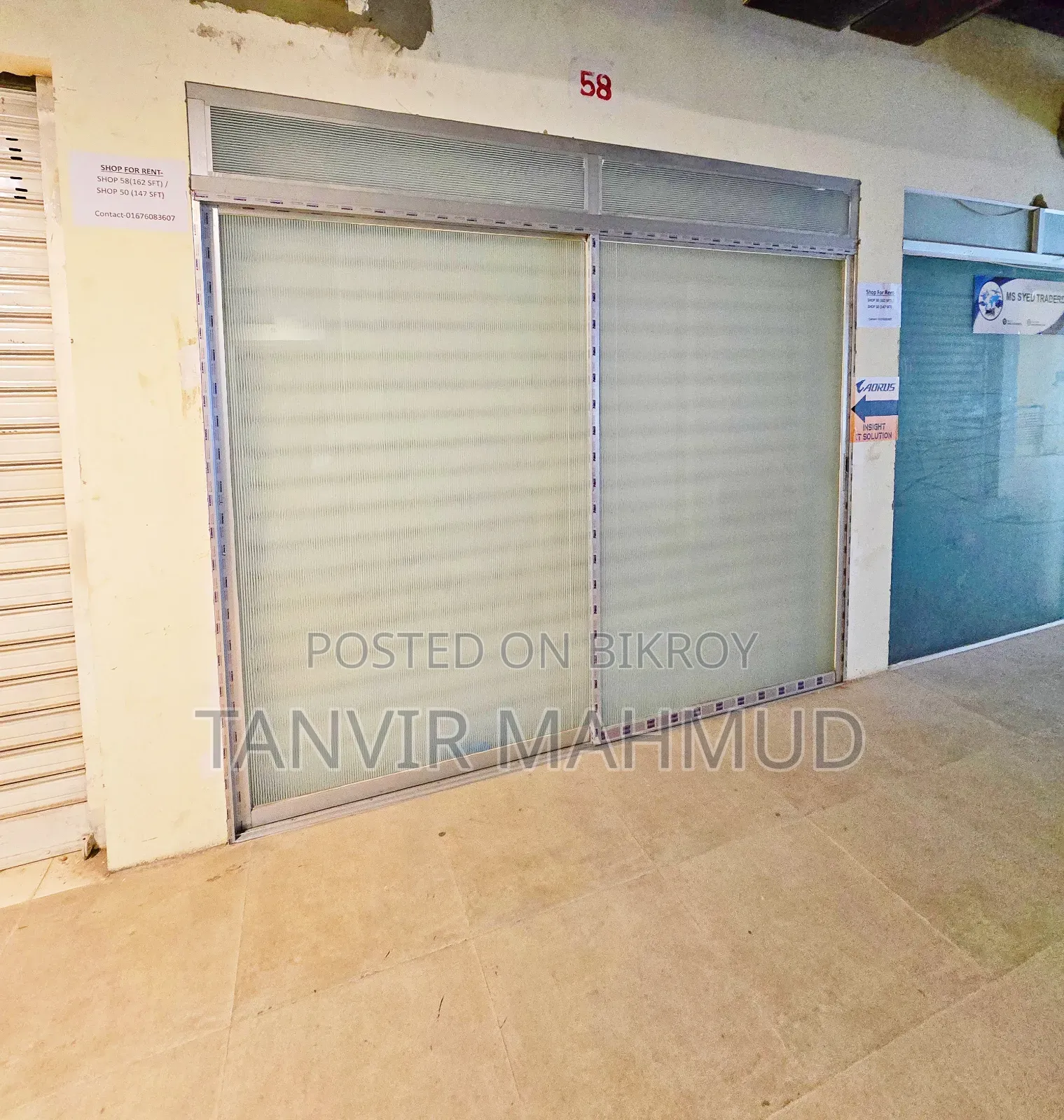 162 Sft. Shop Rent, Mirpur, Dhaka