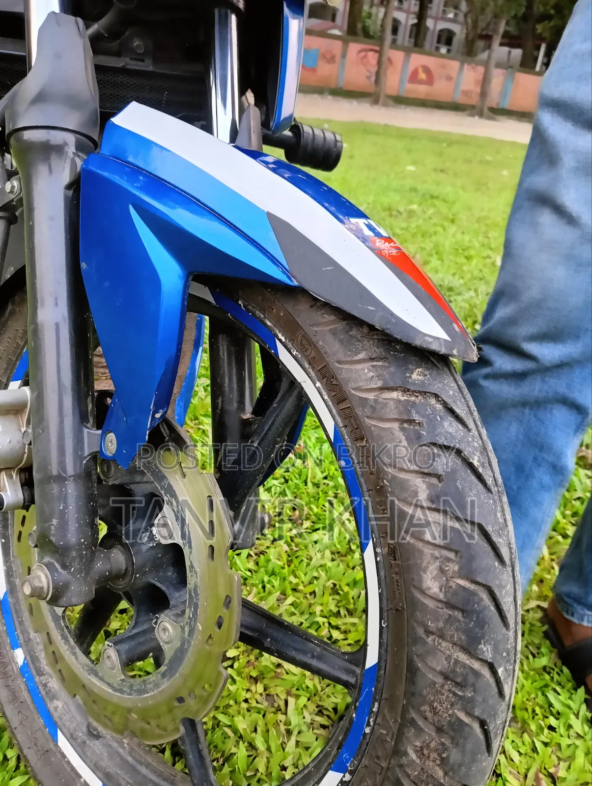 TVS Apache 160 4V 2019 Blue