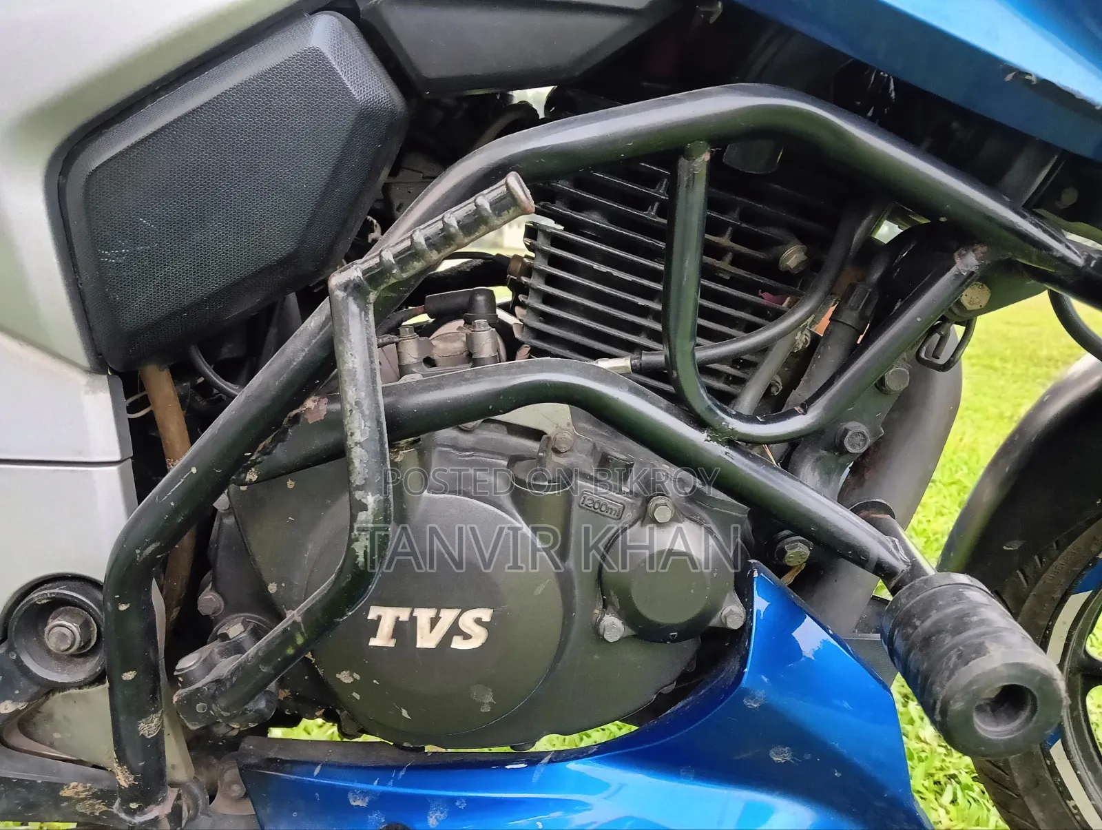 TVS Apache 160 4V 2019 Blue