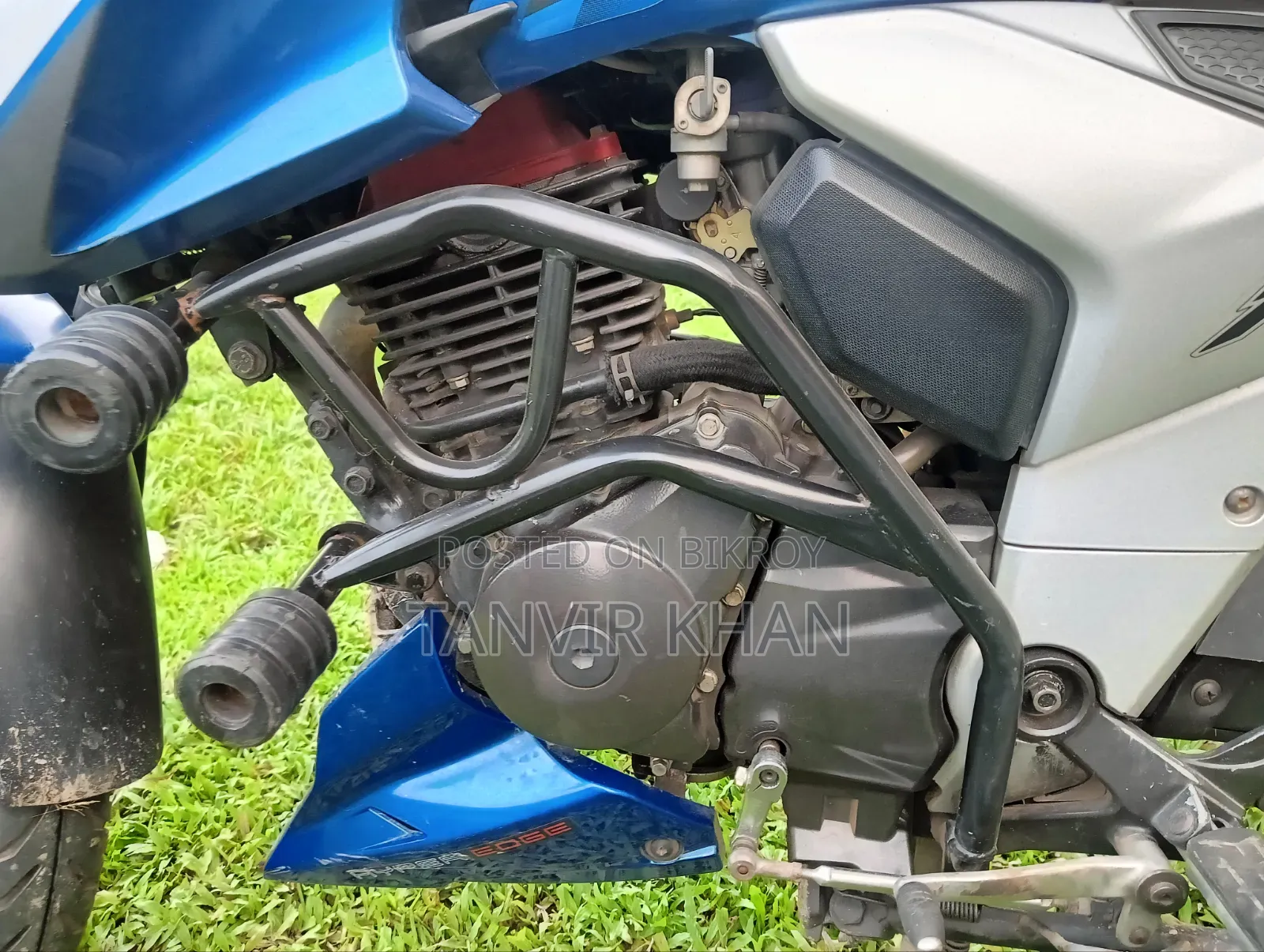 TVS Apache 160 4V 2019 Blue