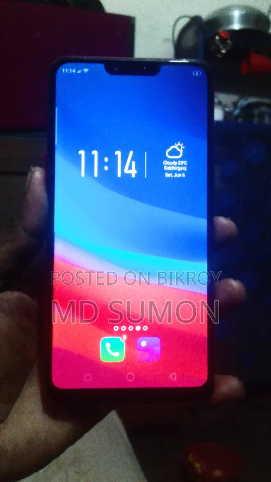 Oppo A3s 16 GB Red