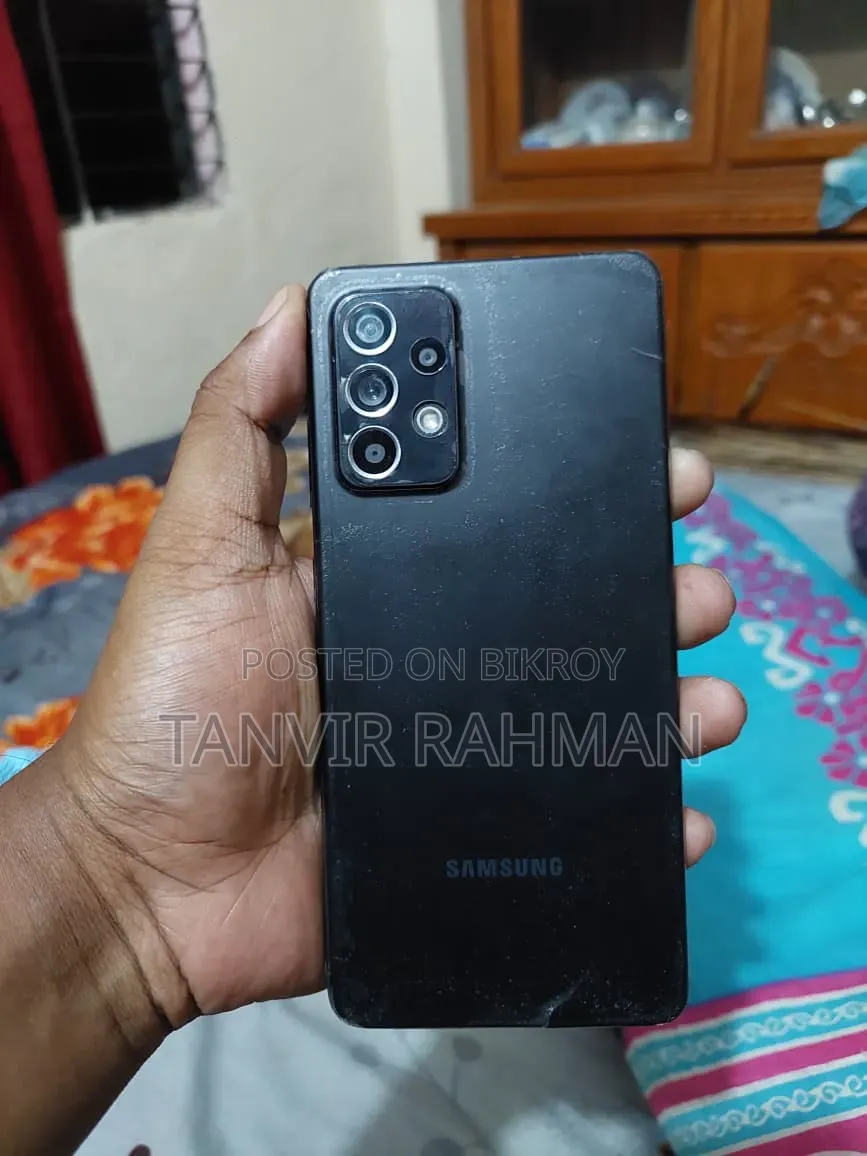 স্যামসাং গ্যালাক্সি এ৫২ ৫জি ১২৮ জিবি কালো