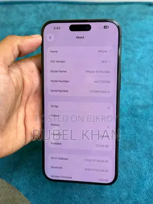 Apple iPhone 15 Pro Max 256 GB Blue