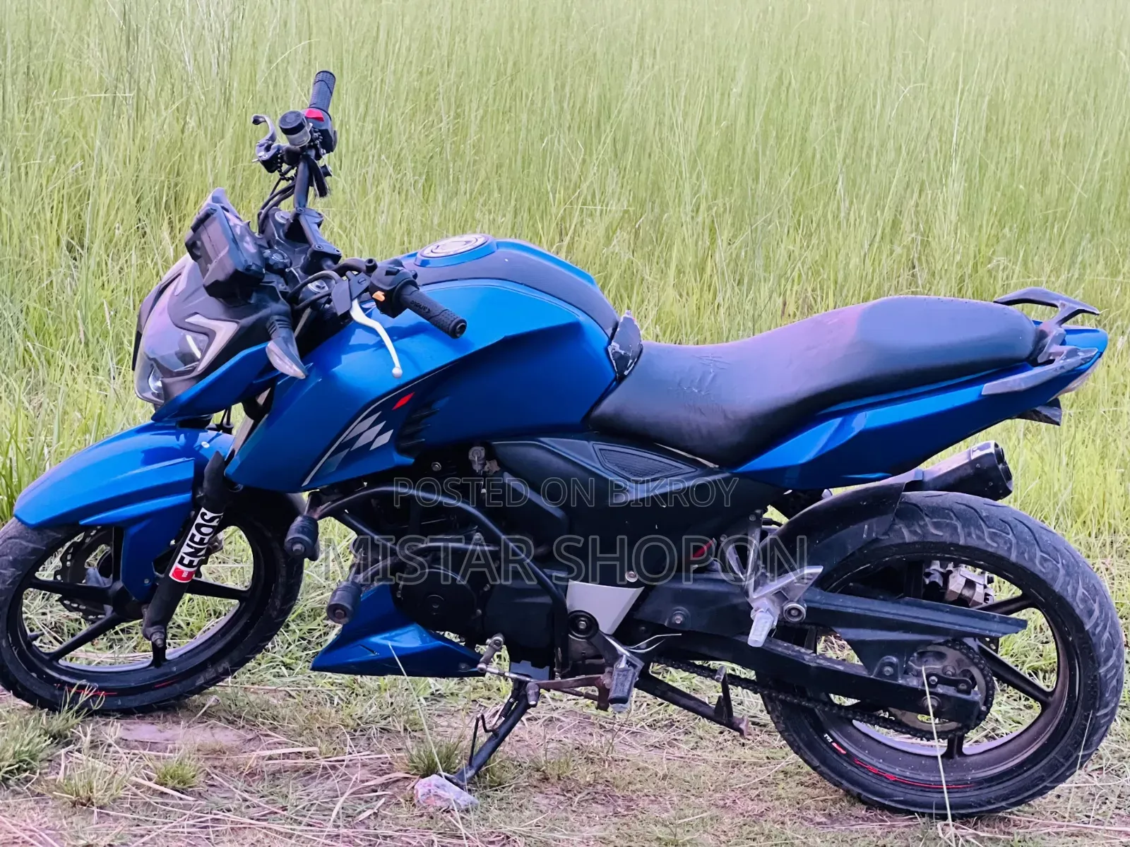 TVS Apache 160 4V 2021 Blue