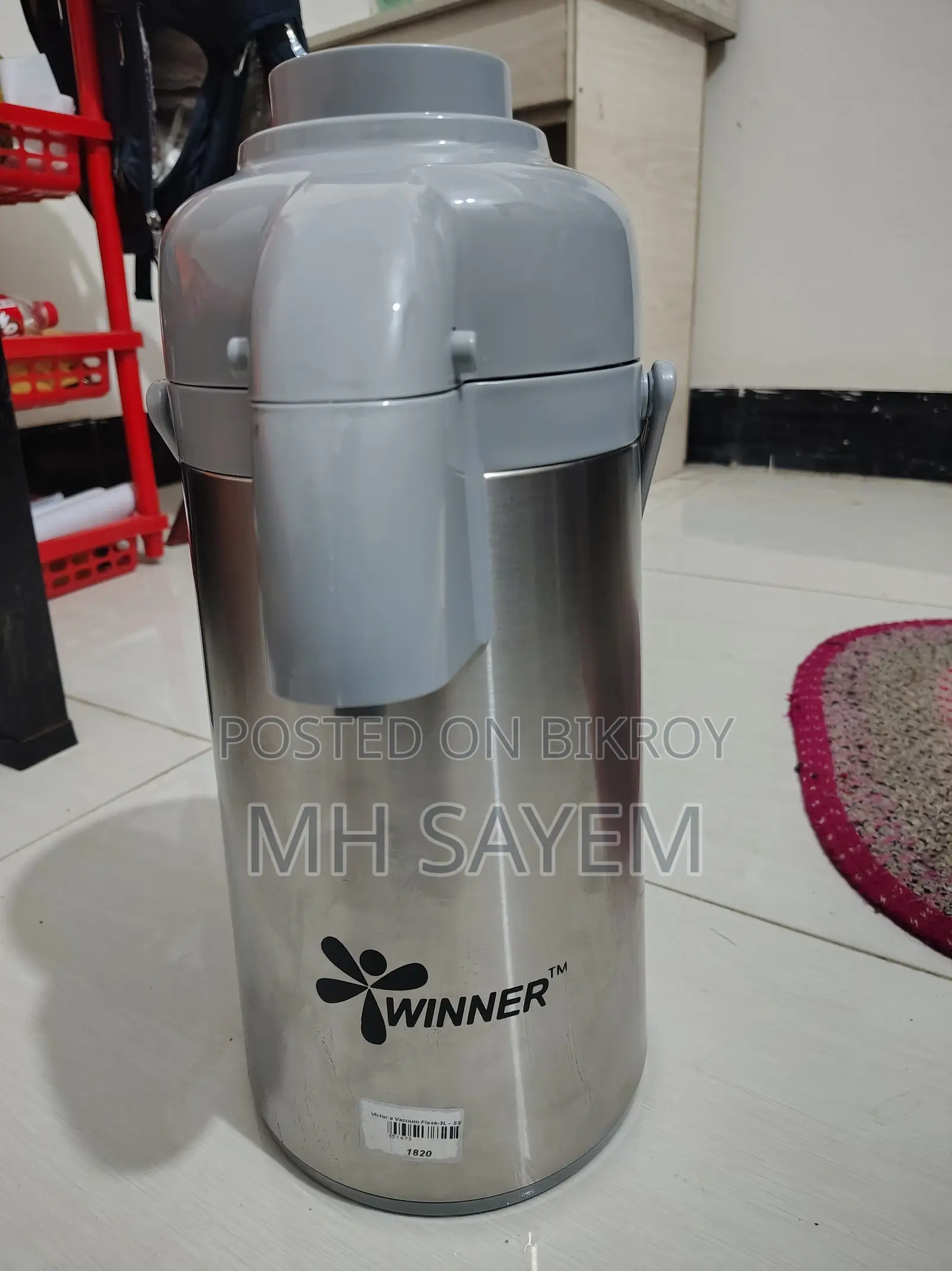 Winner Tea Flask 3 Litre.