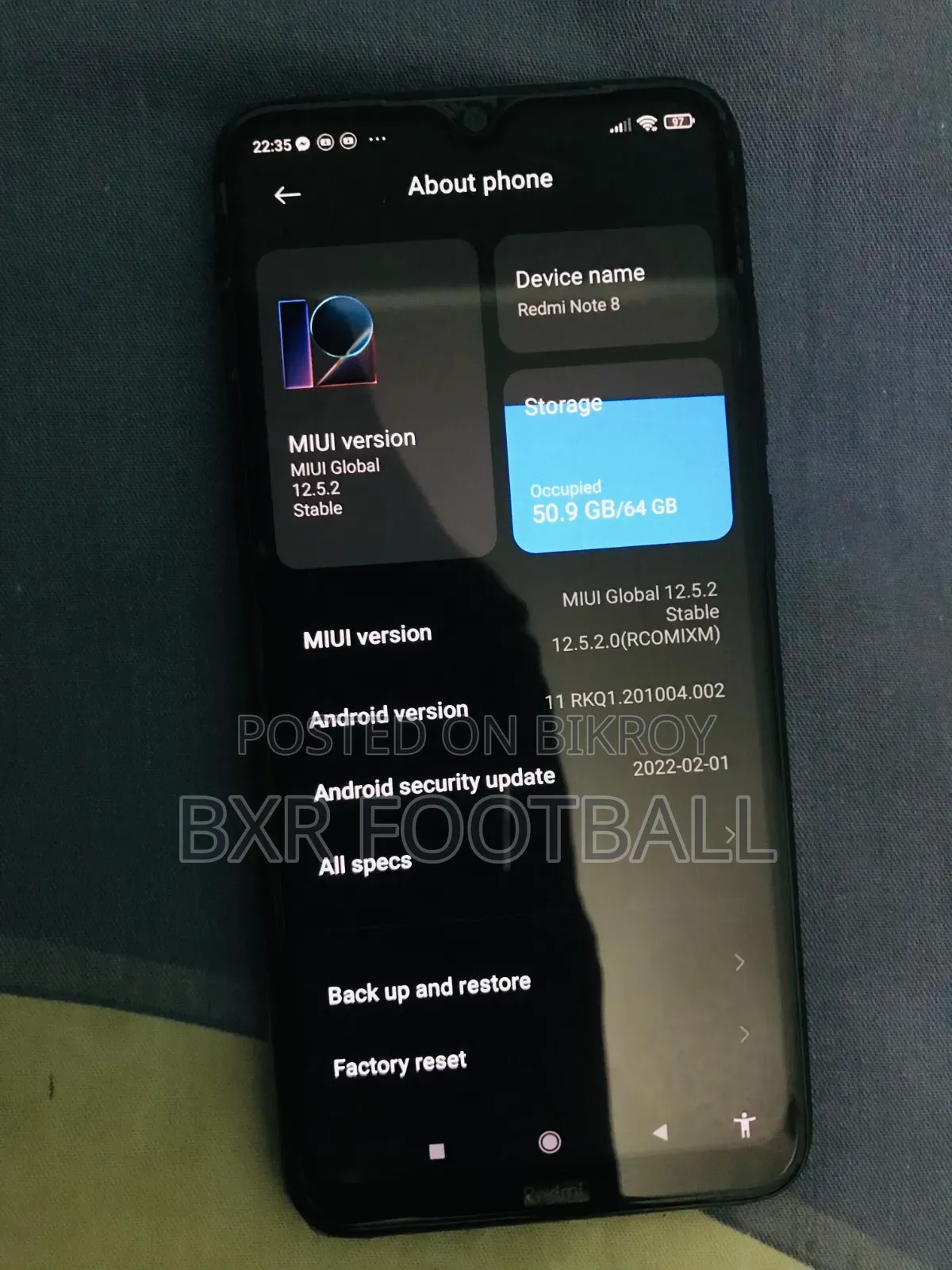Xiaomi Redmi Note 8 64 GB Black