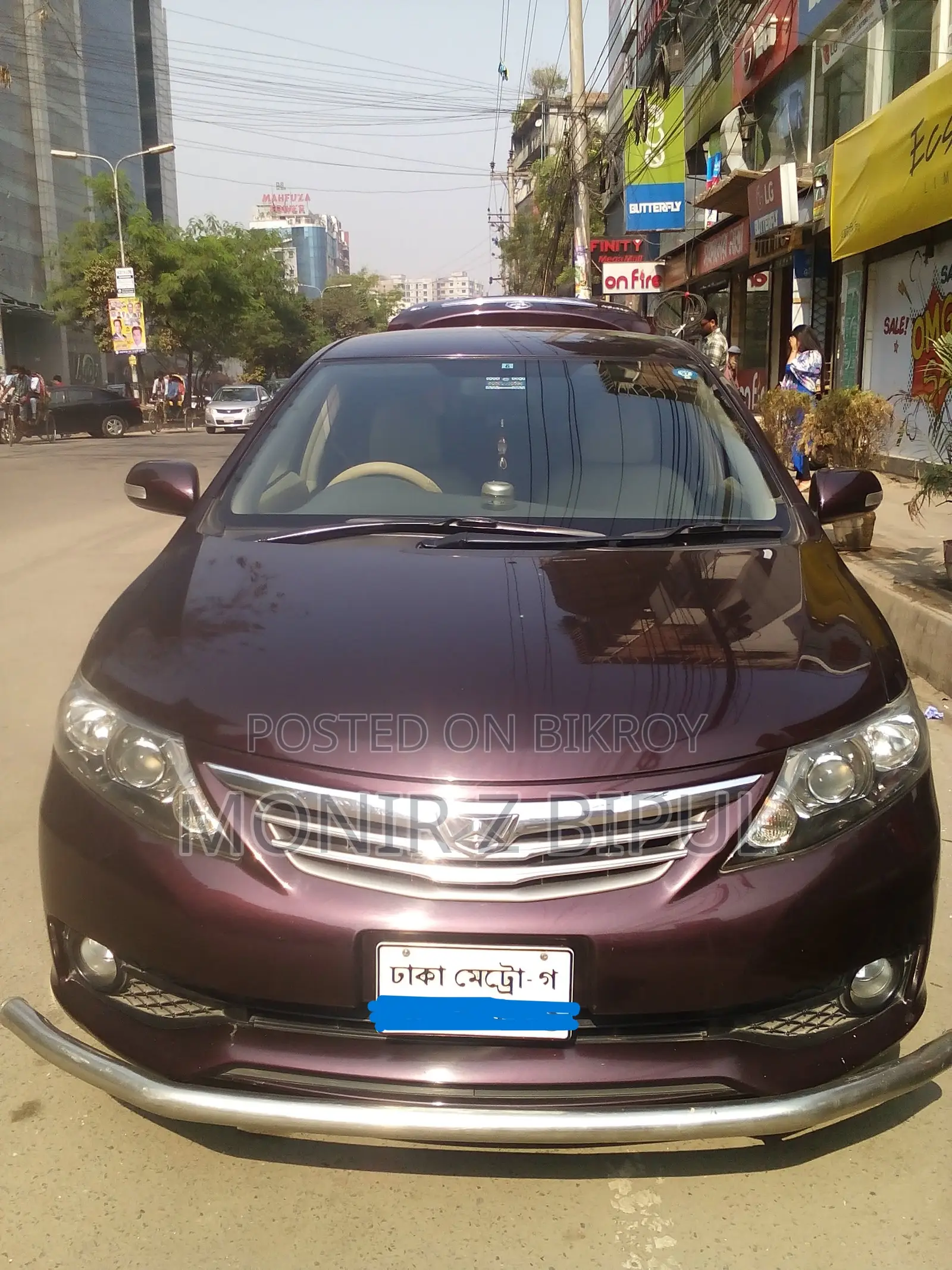 Toyota Allion 2012 Maroon