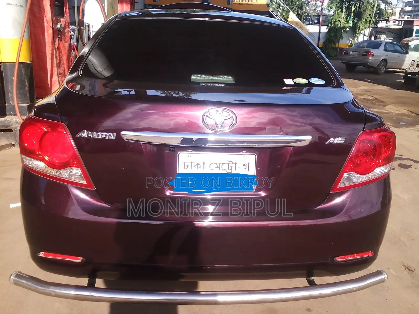 Toyota Allion 2012 Maroon