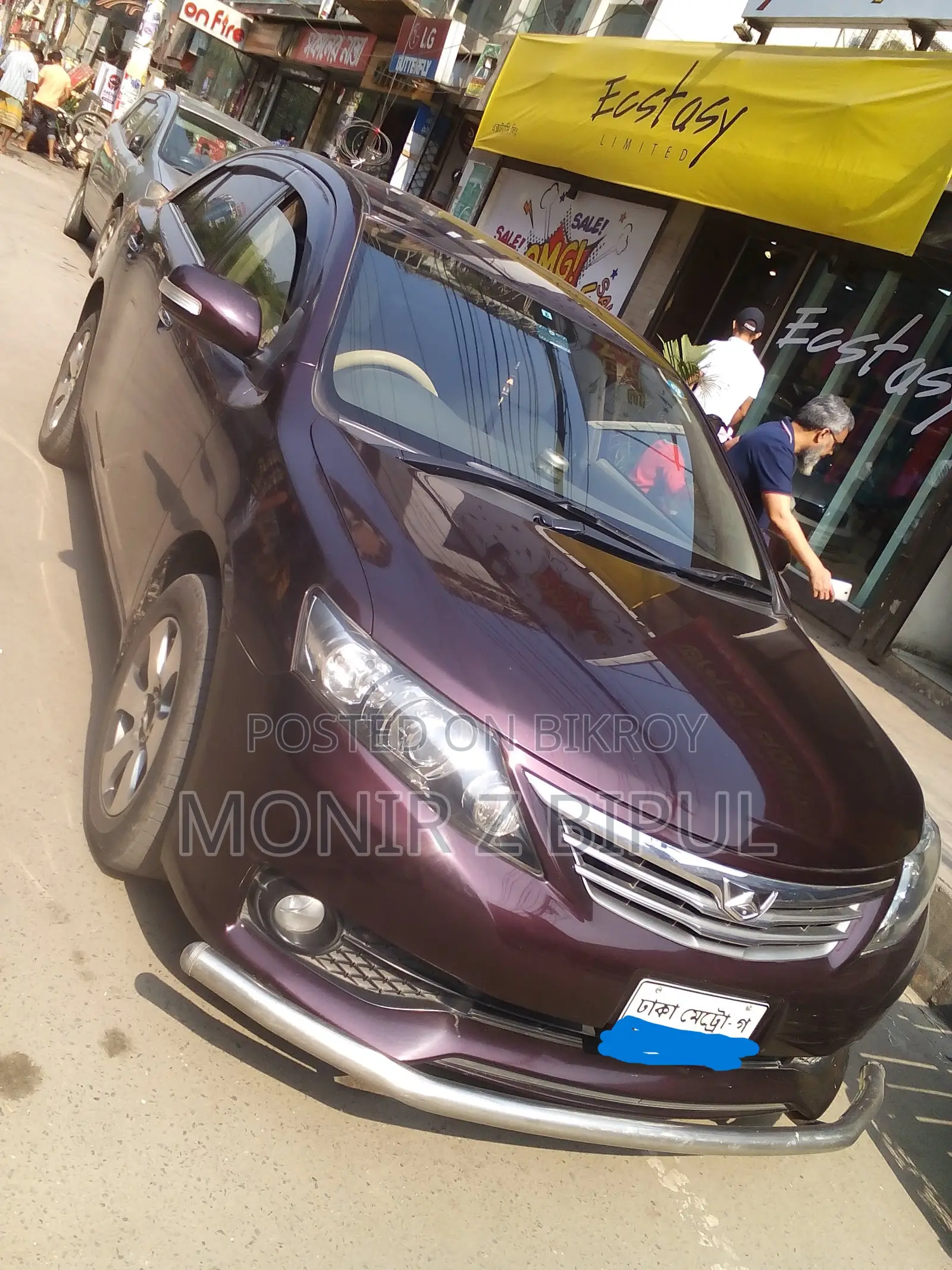 Toyota Allion 2012 Maroon