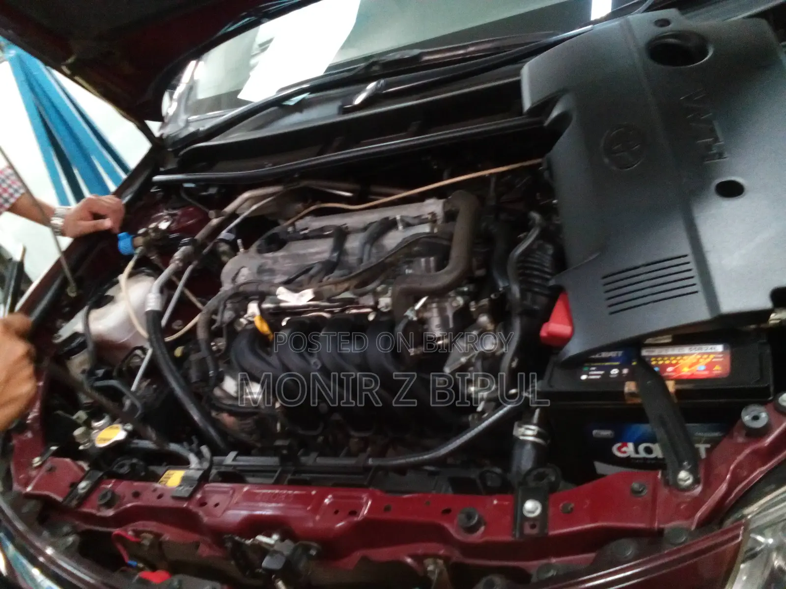 Toyota Allion 2012 Maroon