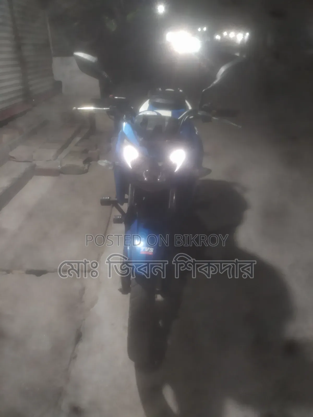 TVS Apache RTR 160 4V 2020 Blue