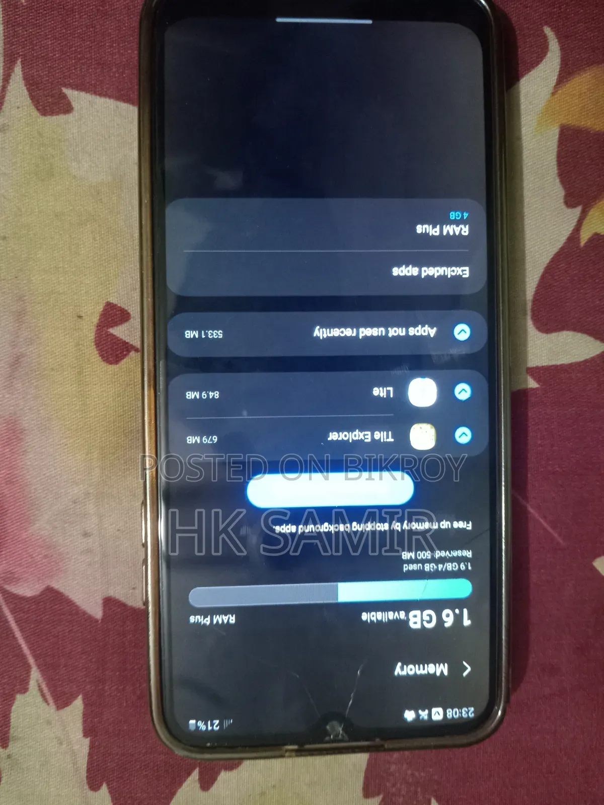 Samsung Galaxy M02s 64 GB Blue