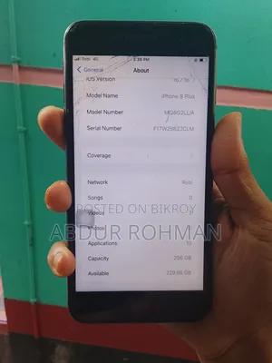 Apple iPhone 8 Plus 256 GB Black