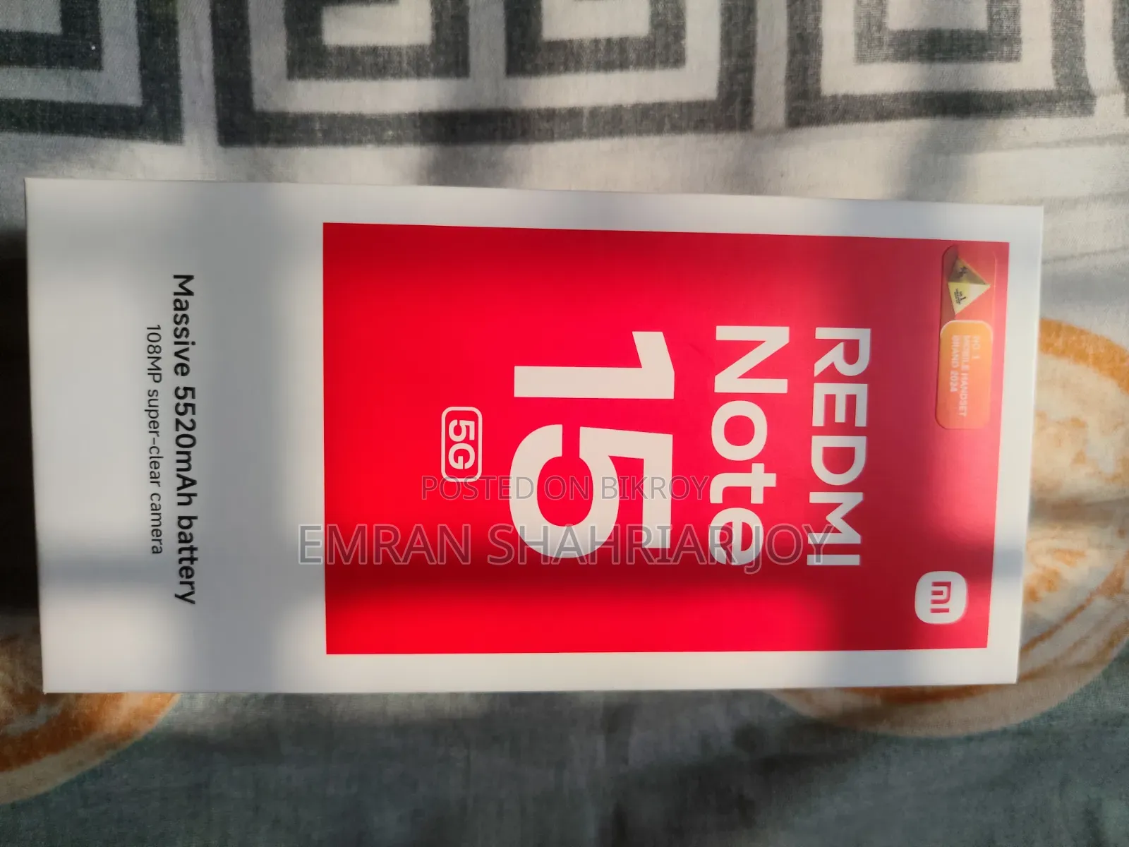Xiaomi Redmi Note 15 256 GB Purple