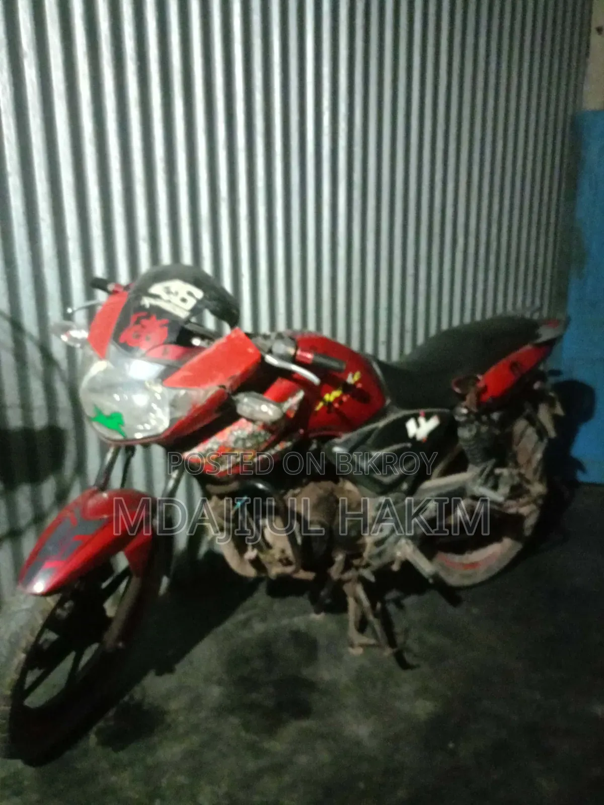 TVS Apache RTR 160 2V 2014 Red