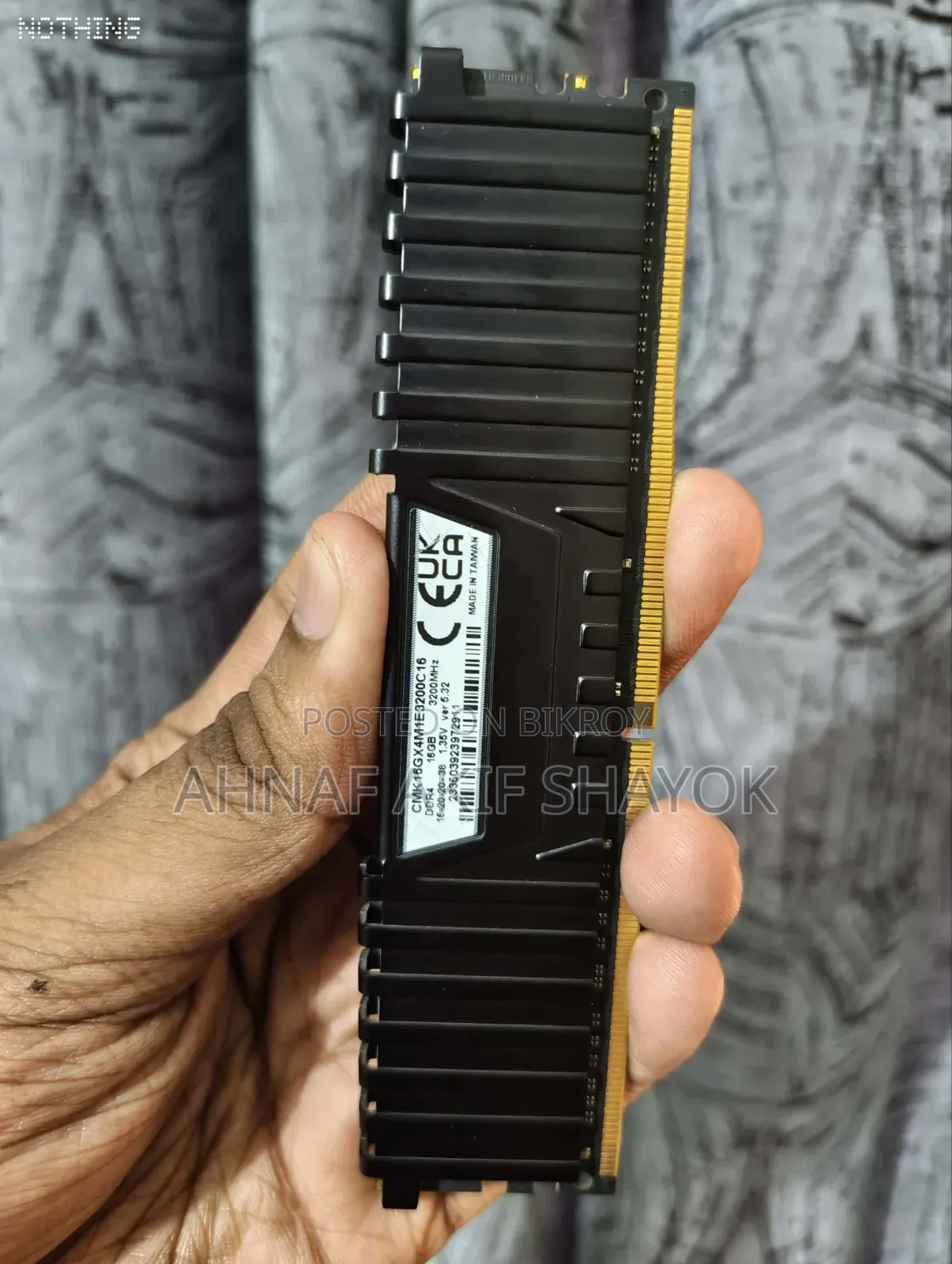 Corsair Vengeance 16GB RAM DDR4 3200MHz