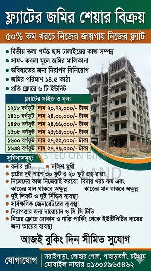 Sale of Flat Land Share